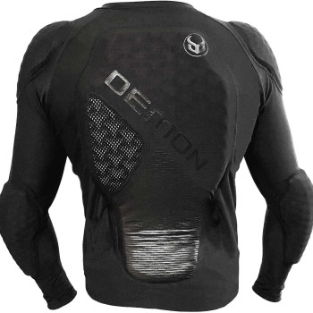 Demon Zero RF Top D3O - Unisex Top protector snowboard, ski, mtb - Black