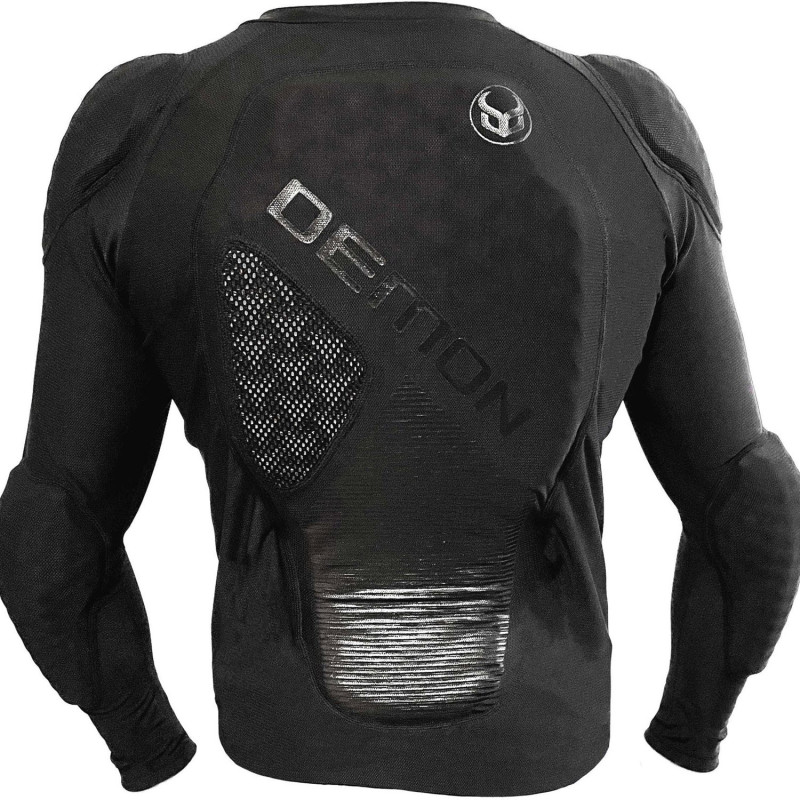 Demon Zero RF Top D3O - Unisex Top protector snowboard, ski, mtb - Black