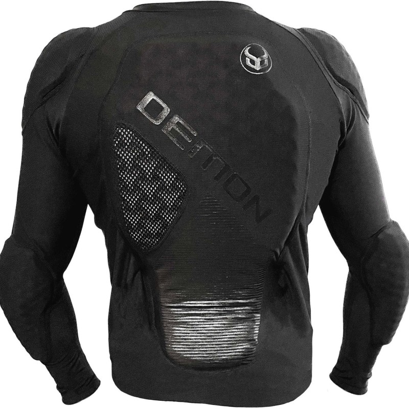 Demon Zero RF Top D3O - Unisex Top protector snowboard, ski, mtb - Black