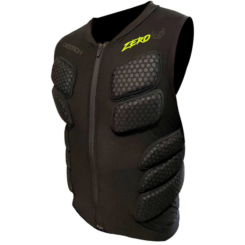 Demon Zero RF Vest D3O - Unisex Back protector snowboard, ski, mtb - Black