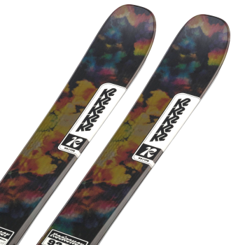 K2 Reckoner 92 Skis + Squire 10 Quikclik Bindings