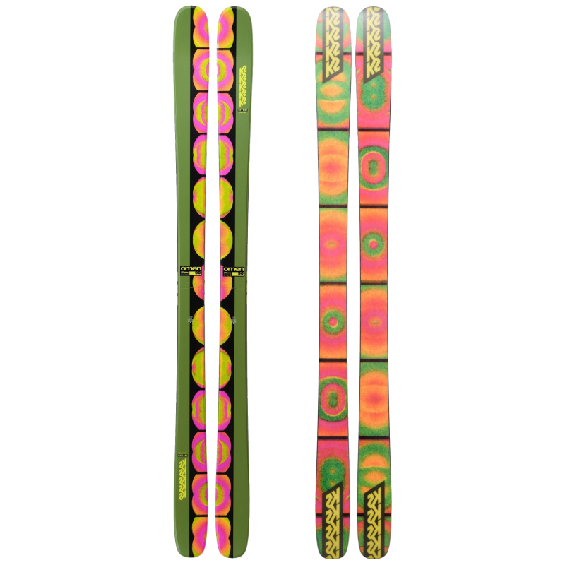 K2 OMEN 90 Freestyle Skis 2025