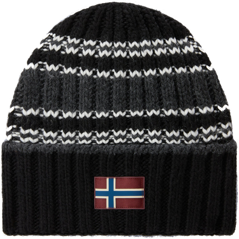 Napapijri Areuse Beanie - Unisex Beanie - Black