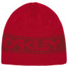 Oakley Tnp Reversible Beanie - Red Line/Iron Red