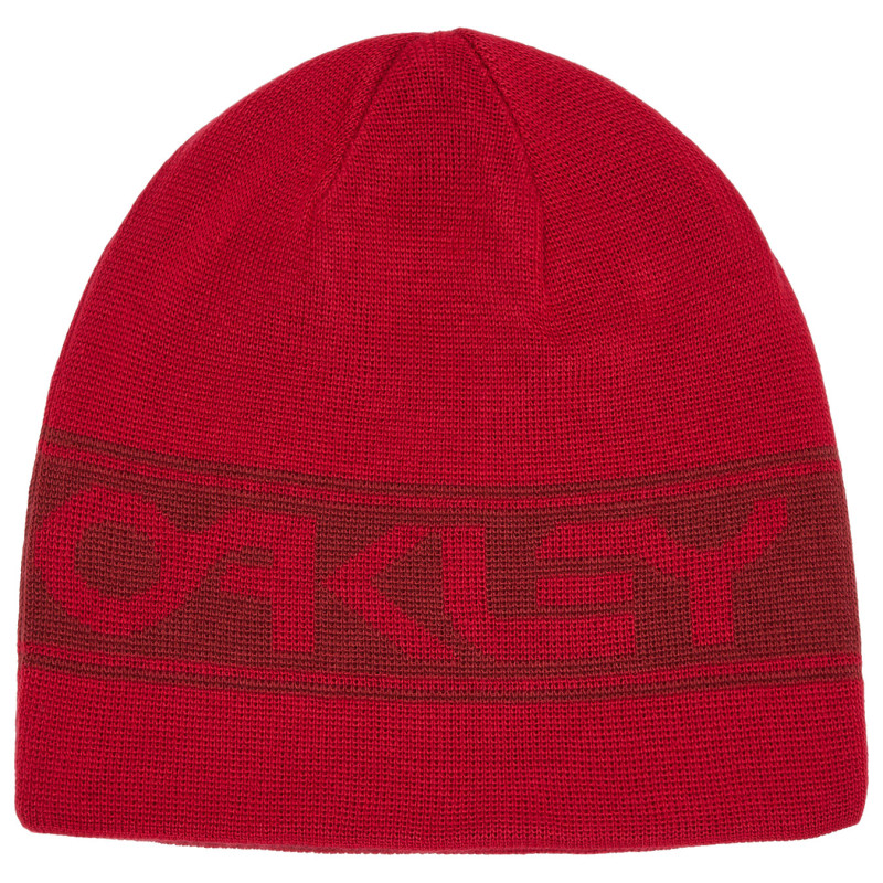 Oakley Tnp Reversible Beanie - Red Line/Iron Red