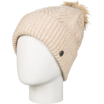 ROXY Peak Chic - Cuff Beanie for Women - Pebble