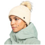 ROXY Peak Chic - Cuff Beanie for Women - Pebble