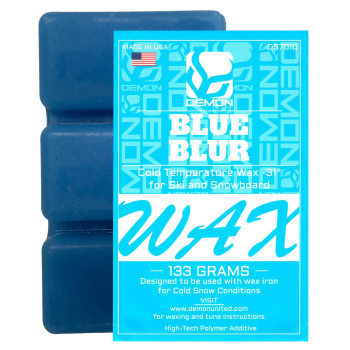 Demon Cold Snowboard/Ski Hot Wax 133 gr. Block for Cold weather