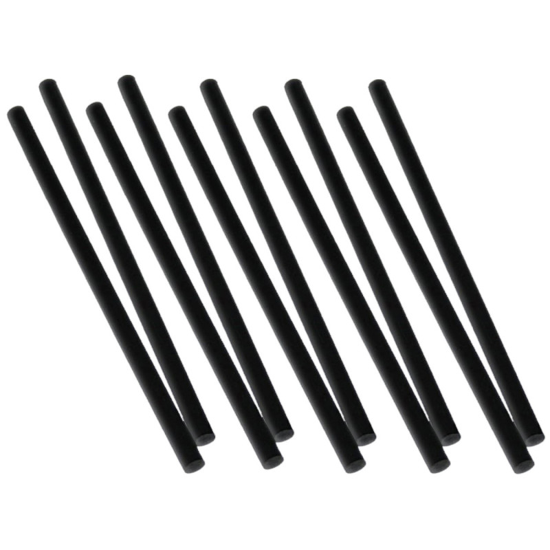 Demon P- Tex 10 Sticks Black - snowboard / ski base repair candle