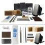 Demon Complete Tune Kit + Brushes - snowboard / ski wax and tuning set Demon Complete Tune Kit + Brushes - snowboard / ski wax and tuning set