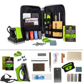Demon Mechanic Elite X Tune Kit - snowboard / ski wax and tuning kit Demon Mechanic Elite X Tune Kit - snowboard / ski wax and tuning kit