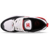 DC Ascend - Leather Laceup Shoes for Men - Black/Grey/White