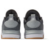 DC Ascend - Leather Laceup Shoes for Men - Dark Grey/White