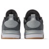 DC Ascend - Leather Laceup Shoes for Men - Dark Grey/White