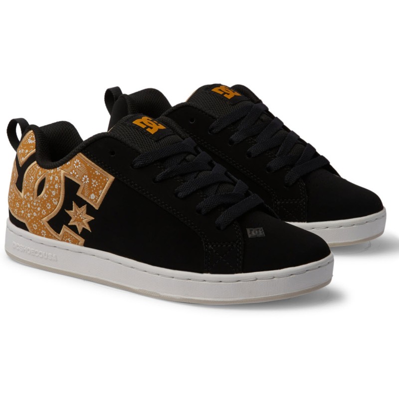 DC Court Graffik - Shoes for Women - Black/Gold