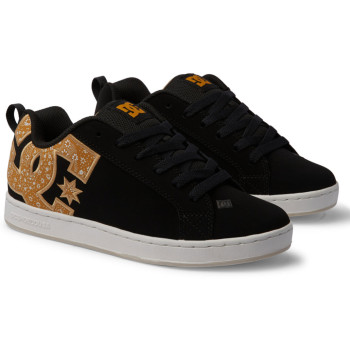 DC Court Graffik - Shoes for Women - Black/Gold