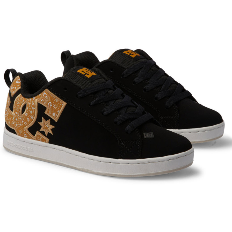 DC Court Graffik - Shoes for Women - Black/Gold