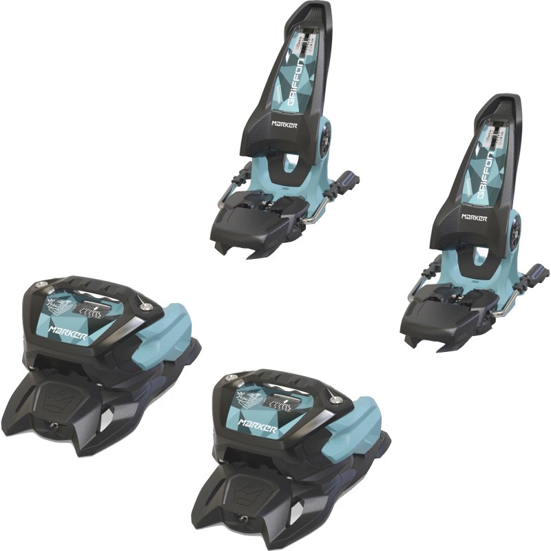 MARKER GRIFFON 13 ID 120mm - Δέστρες Ski - Black/Powder Blue 2026
