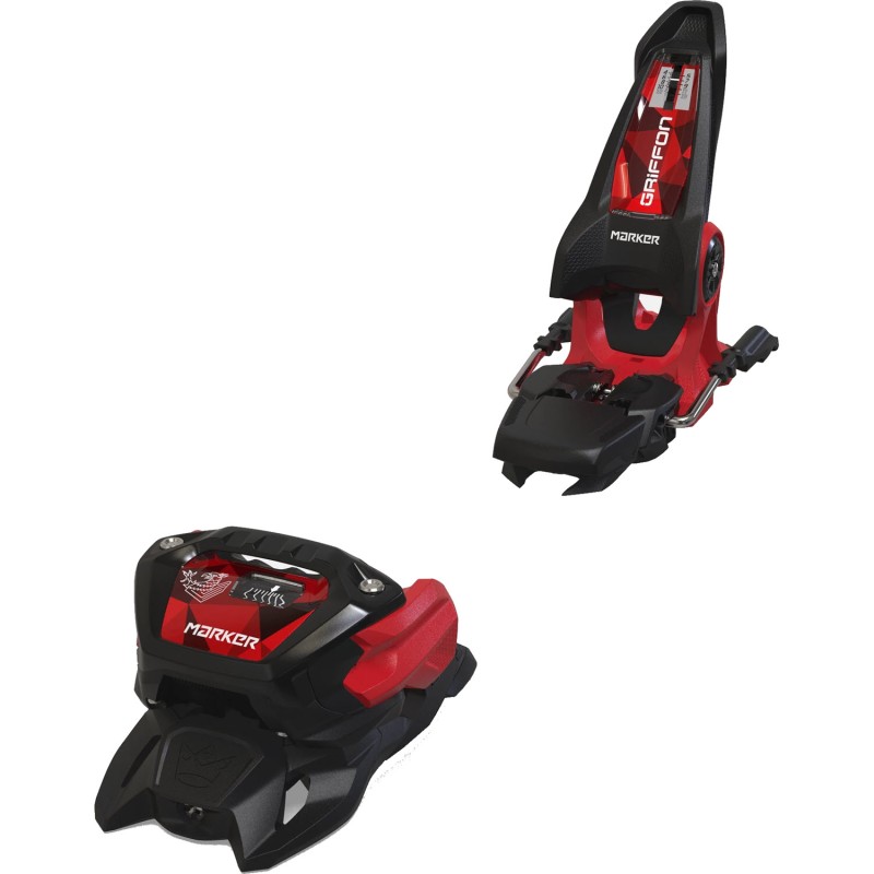 Marker Griffon 13 ID 110mm - Black/Red - Δέστρες Ski 2026
