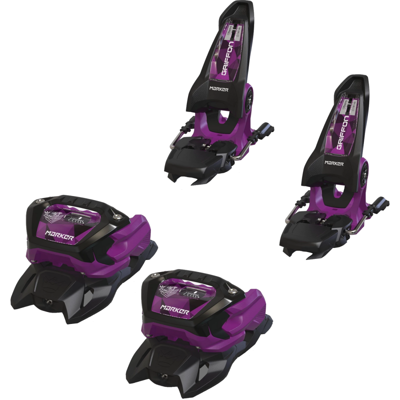 Marker Griffon 13 ID 110mm - Black/Purple - Δέστρες Ski 2026
