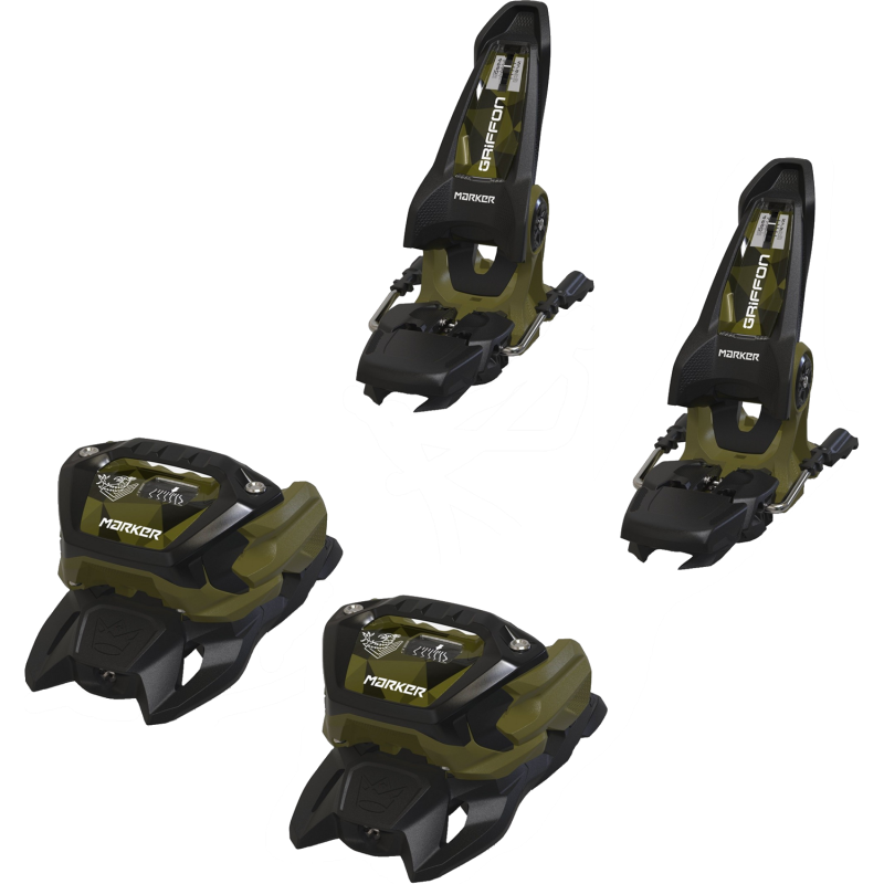 MARKER GRIFFON 13 ID 100mm - Olive Green - Δέστρες Ski 2026