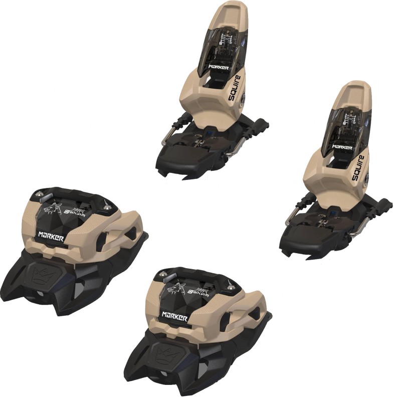 MARKER SQUIRE 11 110mm - Black/Tan - Δέστρες Σκι 2026