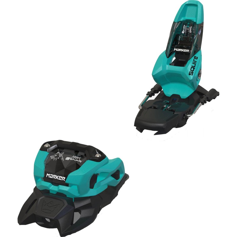 MARKER SQUIRE 11 110mm - Black/Teal - Δέστρες Σκι 2026