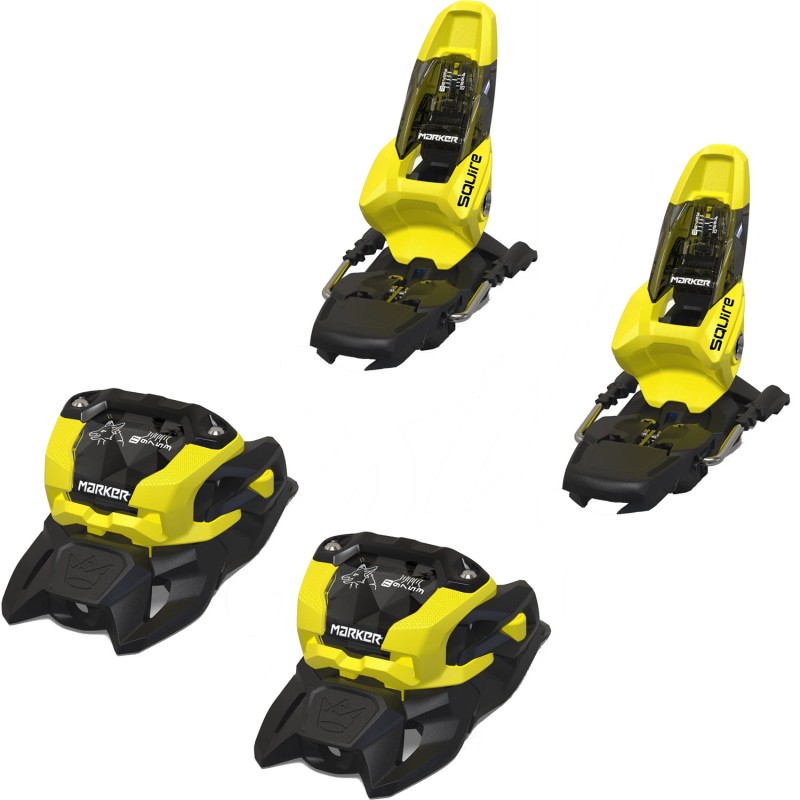 MARKER SQUIRE 11 100mm - Black/Yellow - Δέστρες Σκι 2026