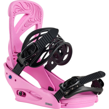 BURTON Scribe Re:Flex - Fuchsia Pink - Women's Snowboard Binding 2026