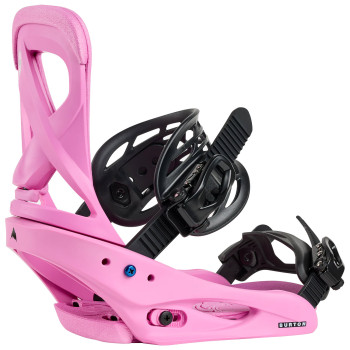 BURTON Scribe Re:Flex - Fuchsia Pink - Women's Snowboard Binding 2026
