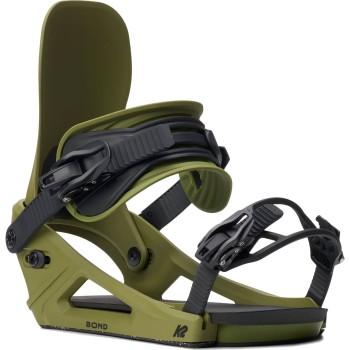 K2 Bond - Green - Men's Snowboard Bindings 2026