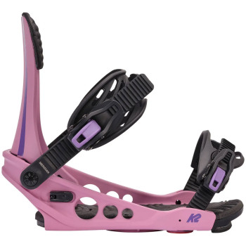 K2 Meridian Pink - Women's Snowboard Bindings 