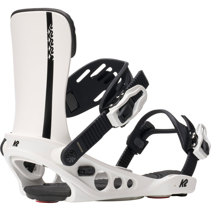 K2 Meridian - White - Women's Snowboard Bindings 2026