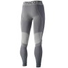MICO 1853 Warm Control Skintech - Men's long tight pants -Gray