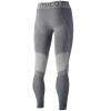 MICO 1853 Warm Control Skintech - Men's long tight pants -Gray