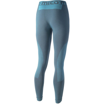 MICO 1858 Warm Control Skintech - Women's long tight pants - Norse Blue