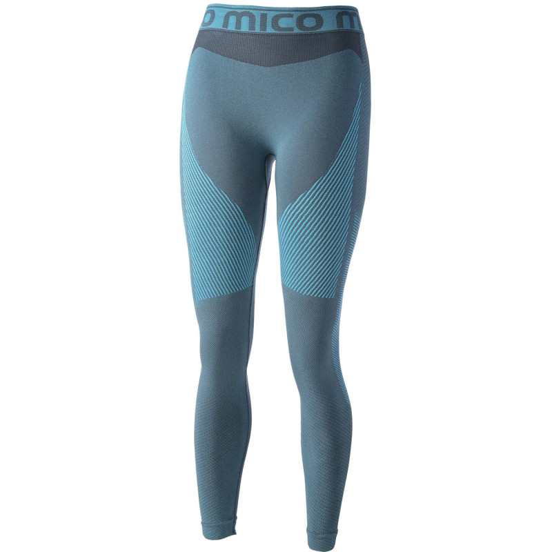 MICO 1858 Warm Control Skintech - Women's long tight pants - Norse Blue