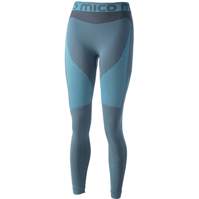 MICO 1858 Warm Control Skintech - Γυναικείο ισοθερμικό κολάν - Norse Blue