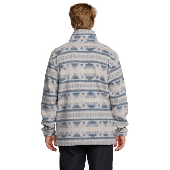 BILLABONG Boundary Half Zip Mock Neck 1 - Fleece for Men - Alloy