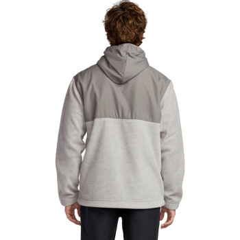 Billabong Boundary Lite Zip - Full-Zip Fleece for Men - Grey Heather