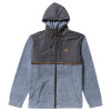 Billabong Boundary Lite Zip - Full-Zip Fleece for Men - Steel Blue