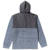 Billabong Boundary Lite Zip - Full-Zip Ανδρικό Φλίς με κουκούλα - Steel Blue