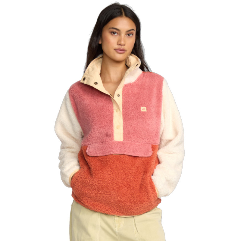 Billabong Switchback Mock Neck Sweatshirt - Women's Fleece - Kiss The Earth