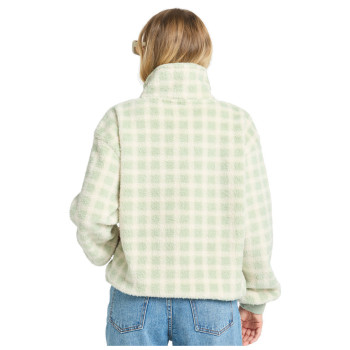 Billabong Time Off - Half-Zip Fleece for Women - pistachio 