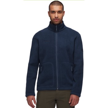 Mammut Falera ML Jacket Men - Full-Zip Fleece Jacket - Marine