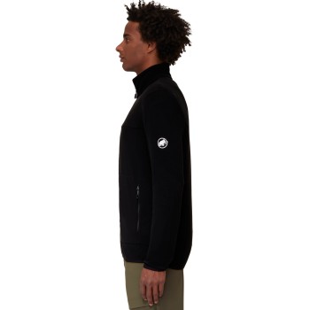 Mammut Innominata Light ML Jacket Μen - Men's Full-Zip Fleece Jacket - Black