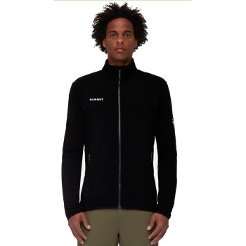 Mammut Innominata Light ML Jacket Μen - Men's Full-Zip Fleece Jacket - Black