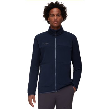 Mammut Innominata Light ML Jacket Μen - Men's Full-Zip Fleece Jacket - Marine