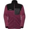 Mammut Innominata ML Jacket Men's - Men's Outdoor Full-Zip Fleece - Vin/Black
