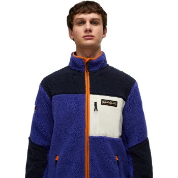 NAPAPIJRI Yupik Full-Zip Fleece 3 - Ανδρική ζακέτα Fleece - Multicolour MCC